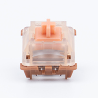 Interrupteur GATERON Mars 45gf Linéaire 5 Broches Triple Couche Hot Swap SMD RGB pour Clavier Mécanique Gaming DIY