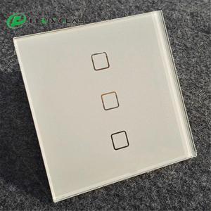 Interruptor de Panel Táctil de Vidrio Templado Personalizado para Pantalla de Instrumentos, Clasificación IP65, Alta Transmitancia de Luz, Eléctrico de Pared - Product Image 2