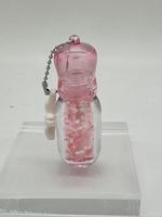 Gloss à lèvres liquide imperméable Beauty Sakura, portable, hydratant, haute pigmentation, longue durée, hydratant, rose scintillant pour filles