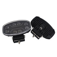 Feux antibrouillard/phares de conduite LED 10 pouces, projecteur pour camion 24V, phare LED 4x4 blanc ambre, feux pour remorques