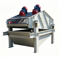Machine de tamisage vibrant linéaire à haute fréquence pour déshydratation, tamis de déshydratation linéaire à haute fréquence