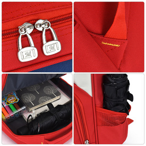 2025 OEM Customizable Logo Boys' Fashionable <b>School</b> Athletics <b>Backpack</b> <b>Waterproof</b> Oxford With Polyester Lining Zipper Closure - Product Image 4