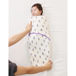 Saco de Dormir Orgánico para Bebé BambooBud, Lavanda, 0-3 Meses, Envoltura Ligera de Rayón Derivado del Bambú - Product Image 4