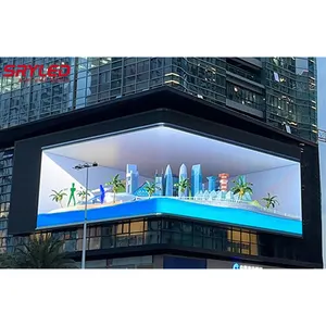 HD большой гигантский 3D эффект наружная реклама P4 P5 P6 P8 светодиодный рекламный щит дисплей рекламный щит Pantalla наружный СВЕТОДИОДНЫЙ экран