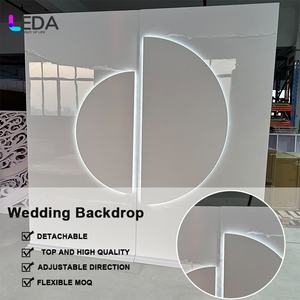 LDA ไฟ LED ติดผนังแบบนิ่มปรับได้สำหรับตกแต่งงานแต่งงานงานปาร์ตี้งานอีเวนต์ - Product Image 2