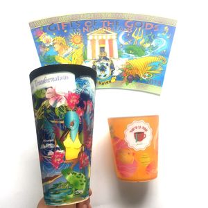 Etiqueta <span class=keywords><strong>IML</strong></span> <span class=keywords><strong>Lenticular</strong></span> 3D para Artesanato em Plástico para Copos e Marmitas com Estilos de Mascote de Música Animal Amor e Anjo - Product Image 1