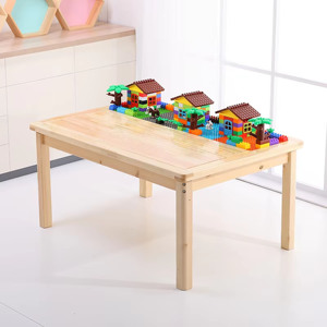 Table d'activités en bois Montessori pour enfants avec chaise pour tout-petits - Design moderne, écologique, pour chambre et école - Product Image 2