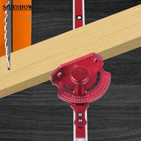 Règle de positionnement rapide pivotante en aluminium pour le travail du bois, règle d'angle, jauge d'angle pour le travail du bois