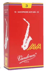 Cañas de Saxofón Vandoren Red Box Francesas, Selladas Individualmente, Populares - Product Image 3