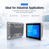 Computadora de Panel Industrial de 10.4 Pulgadas sin Ventilador, CPU I5-4200U/I7-4500U/I3-5100U, SSD M.2, SSD de 2.5 Pulgadas Opcional, Sistema HMI