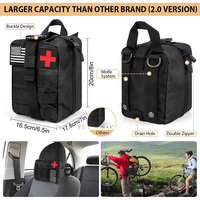 Sac de secours pour la randonnée, la survie en plein air, les outils de survie, le kit de survie en plein air, les accessoires de camping, les accessoires de plein air