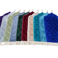 Ourwarm Coloring Tapis De Priere Islam Mosquée Tapis De Prière Confortable Éponge-Infusé Tapis De Prière Ensemble Arabie Saoudite Dubaï pour islamique