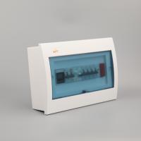 Boîtier de distribution DIN Rail étanche HT DB-BOX2 ABS, protection IP65 pour la protection et le contrôle des circuits, utilisation intérieure/extérieure