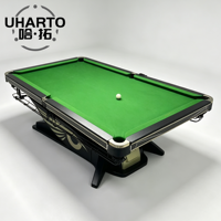 Mesa de billar china Z8 Tournament Standard de 45 mm con superficie de pizarra, de 6, 7, 8 y 9 pies, para uso comercial