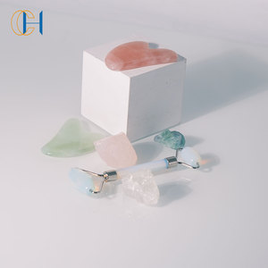 Rullo di Giada per Massaggio Facciale C&H Personalizzato di Alta Qualità, Superficie Liscia, <span class=keywords><strong>Pietra</strong></span> Naturale Multicolore, Cristallo Anti-Invecchiamento - Product Image 6