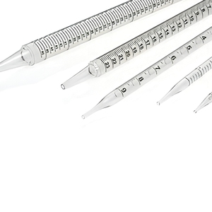 Pipette sérologique jetable 2 ml, micropipette en plastique transparente graduée pour le transfert de liquides en laboratoire - Product Image 4