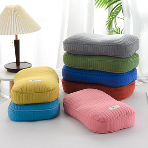 Almohada de Dormir Coreana de Algodón 100% Súper Suave con Soporte Cervical de Trigo Sarraceno para el Hogar, MOQ Bajo - Product Image 1