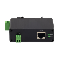 Convertidor RS485 a Ethernet, Gateway Modbus TCP/IP Industrial, Servidor de Dispositivos Seriales de 921.6Kbps, Montaje en Riel DIN, Gateway Modbus RTU