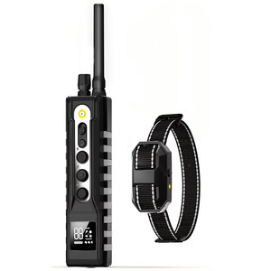 Dispositivo de entrenamiento para perros T10, control remoto, collar eléctrico recargable, supresor de ladridos para perros - Product Image 1