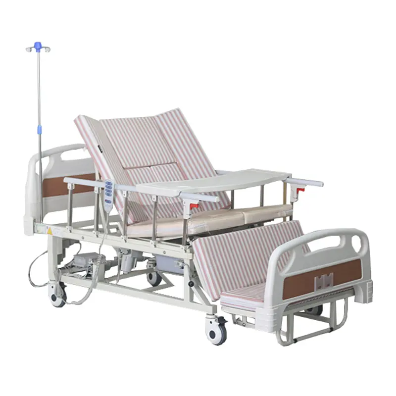 Nhà Máy Bán buôn 5 chức năng điện chăm sóc nhà điều dưỡng giường đa chức năng điện giường bệnh viện