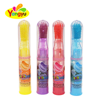 Bonbons à lécher en forme de brosse à dents, saveurs variées et colorées, en boîte de présentation pour fêtes – Vente chaude