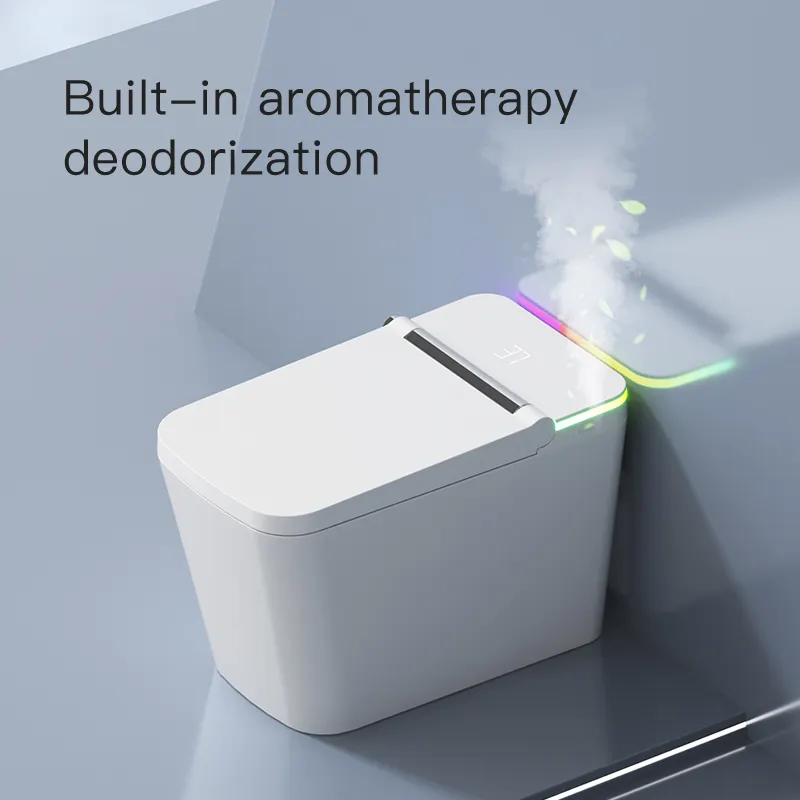 Luxe Elektrische Intelligente Eendelige Closestool Wc Toiletpot Automatisch