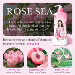 Promotion de vente flash : shampoing hydratant de haute qualité, gel douche à la lavande, parfum rose, marque propre OEM. - Product Image 3