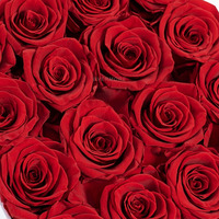 Boite de Roses éternelles, décoration à fleurs immortelles, pour la saint-valentin, séchées, pour un cadeau