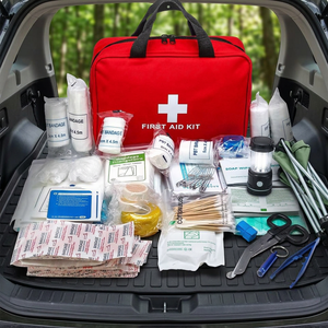 Botiquín de Primeros Auxilios Portátil para el Hogar, Emergencias Médicas, Viajes, Supervivencia, Camping y Senderismo - Product Image 6