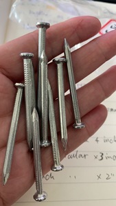 Chine Usine Offre Spéciale 1 pouce 2 <span class=keywords><strong>pouces</strong></span> 3 <span class=keywords><strong>pouces</strong></span> <span class=keywords><strong>4</strong></span> <span class=keywords><strong>pouces</strong></span> en acier lisse galvanisé béton <span class=keywords><strong>clou</strong></span> noir spirale tige acier <span class=keywords><strong>clou</strong></span> pour l'Inde - Product Image 5
