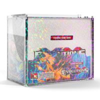Boîte de présentation en acrylique pour Elite Trainer Box (ETB) et Booster Bundle, avec fermeture magnétique, pour collection et rangement
