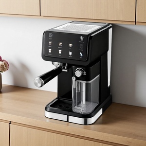 Machine à expresso automatique haute pression pour la maison, écran tactile intelligent, machine à café intégrée, auto-nettoyante - Product Image 1