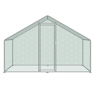 Grand poulailler en métal sans rendez-vous pour poulailler Cage pour volaille Cage pour poulailler <span class=keywords><strong>Habitat</strong></span> pour lapin Clôture pour extérieur Cage pour animaux de compagnie - Product Image 1