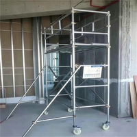 Échafaudage mobile électrique galvanisé en H pour cadre de porte, plateforme élévatrice, échelle de passage, pour la construction