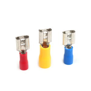 Terminales Aislados FDD2 Azules de Presión en Frío, Terminales Hembra y Macho Faston, Conectores de Cable - Product Image 2
