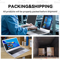 Gisentec 2026 24 Uur Levering 14 Inch Win 10 Laptops Core N3350 2.4Ghz 8Gb Ram 128Gb Rom Notbook Pc Computer Goedkope Laptop