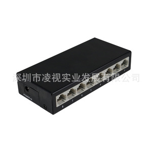 8 Port 100Mbps Metal Case Ethernet <b>Switch</b> With Vlan Support For <b>Network</b> Monitoring Ap Use - Product Image 3