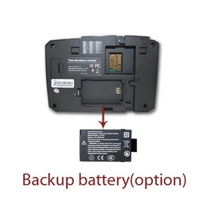 ซอฟต์แวร์คลาวด์ พร้อมแบตเตอรี่สำรองในตัว ตัวเลือกเครื่องอ่าน RFID ระบบไบโอเมตริกซ์ ลายนิ้วมือ Zk ระบบบันทึกเวลาเข้าออก - Product Image 3
