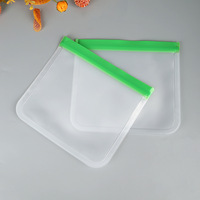Sac de rangement refermable en plastique EVA translucide réutilisable et recyclable, de qualité alimentaire, avec logo personnalisable, pour engrais et aliments pour animaux