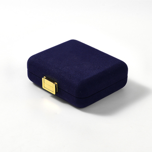 FANXI - Caja de Exhibición de Joyería de Microfibra de Lujo, con Color y Logotipo Personalizables, para Anillos de Boda, Gran Venta - Product Image 3