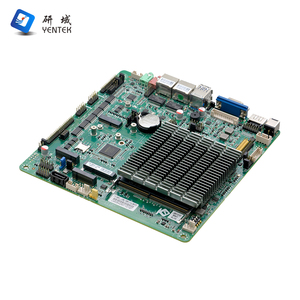 J6412 Quad Core DDR4 Single Channel Integrated Thin <b>Mini</b> ITX Fanless Industrial Motherboard VGA HD LVDS EDP LAN COM Ports - Product Image 2