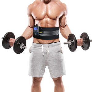 Mudah digunakan pelatih otot nirkabel <span class=keywords><strong>TENS</strong></span> EMS terapi fisik sabuk Stimulator otot pijat pinggang <span class=keywords><strong>Unit</strong></span> EMS untuk <span class=keywords><strong>Toning</strong></span> tubuh - Product Image 1