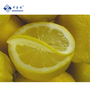 Sinocharm HACCP prodotto a 4 stelle Premium nuovo raccolto stagione IQF limone a fette 10kg di limone di frutta congelato alla rinfusa per il succo - Product Image 1