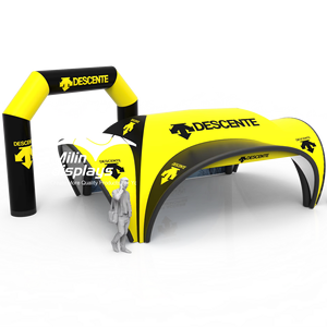 Tentes <span class=keywords><strong>dôme</strong></span> gonflables à imprimé personnalisé, auvent <span class=keywords><strong>de</strong></span> belvédère gonflable gonflable pour course automobile, moto, sport, événement sportif en plein air - Product Image 1