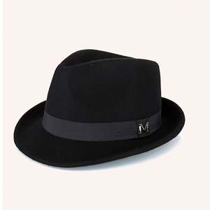 WV017 Gorro de Jazz de Lana Unisex, Estilo Informal, Retro, para Adultos - Product Image 1