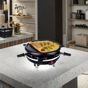 Vente chaude 6 personnes Machine à <span class=keywords><strong>Raclette</strong></span> Électrique Multi-Fonction Antiadhésive BBQ Grill Pan pour Cuisine Cuisine Maison - Product Image 1