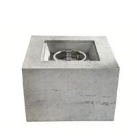 Brasero au gaz naturel/propane Peaktop 40000 BTU, écologique, avec billes de verre MGO, pour chauffage extérieur, jardin, terrasse, camping