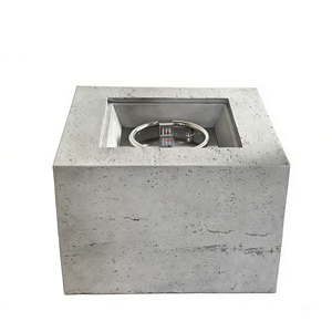 Peaktop Natural Gas/Propane <b>Fire</b> Bowl <b>Fire</b> <b>Pit</b> 40000 BTU Eco-Friendly MGO Glass Beads Outdoor Garden Heating Patio Camping Use - Product Image 5