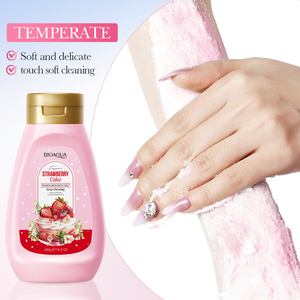 Bioaqua สครับเค้กสตรอเบอร์รี่ขัดผิวอ่อนโยนเกลืออาบน้ำขัดผิวกายสำหรับทุกสภาพผิวขายส่ง - Product Image 6