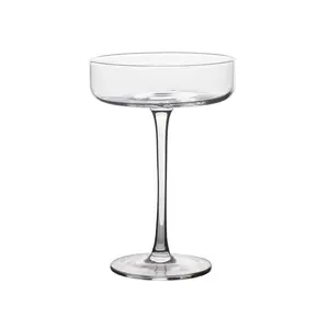 Creatief Kristalglas Martini Cocktailglas Champagneglas Bar Thuis Ondiepe Schotel Ijskom Met Hoge Voet